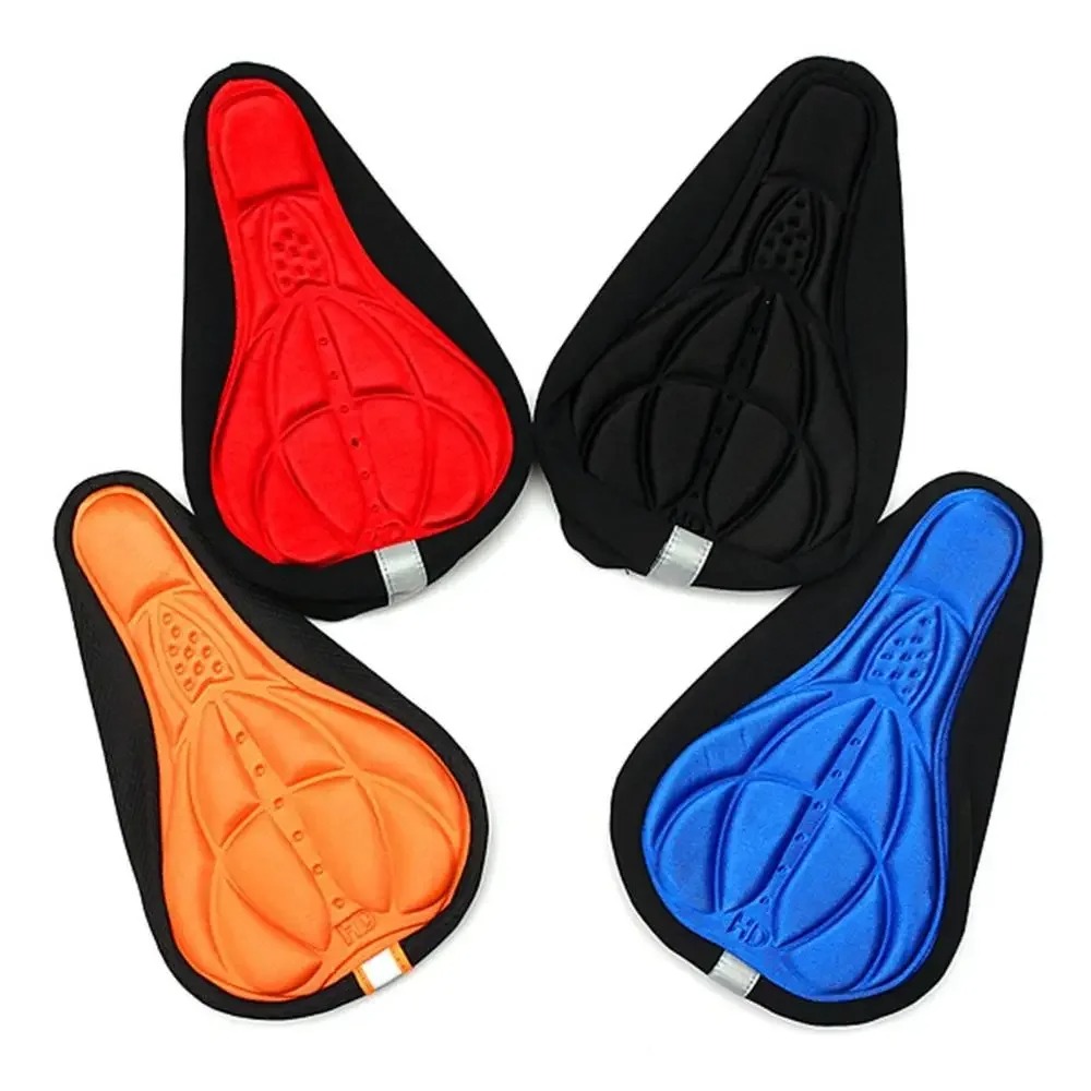 Mountain Biking Accessories - 3D verdikte fietszadelhoes zacht siliconen spons