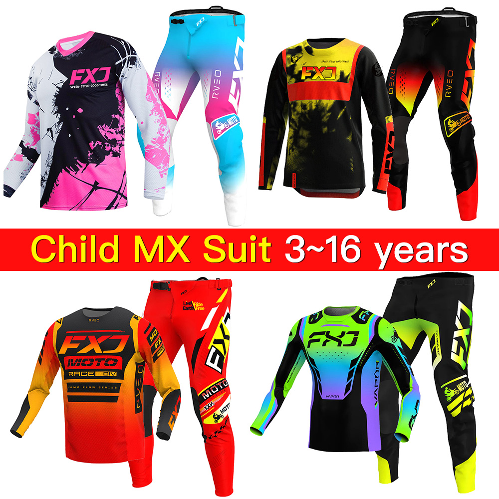 Mountain Biking Videos - Motorcross Uitrusting Set voor Kinderen 20