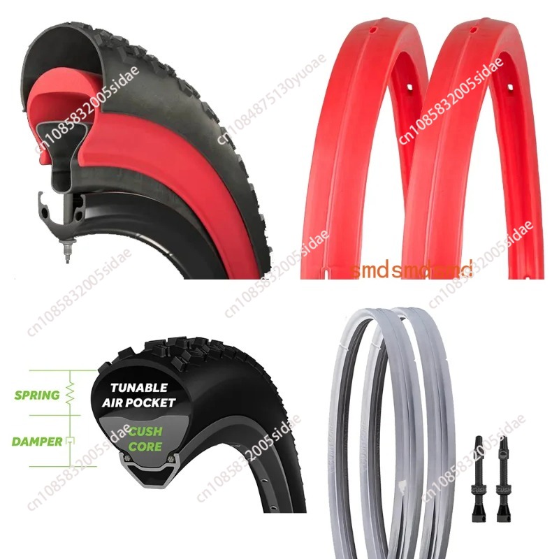 Mountain Biking Gear - Tubeless beschermende bandenpad, mountainbike vacuümringsysteem voor