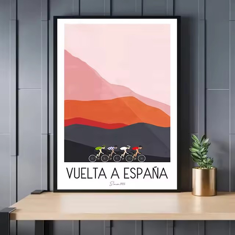 Aquarel Cycling Race Cyclist T - Mountain Biking Pictures recensie en prijs