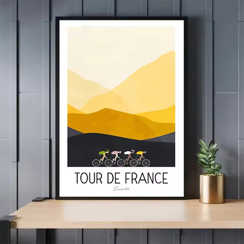 Aquarel Cycling Race Cyclist T - Mountain Biking Pictures recensie en prijs
