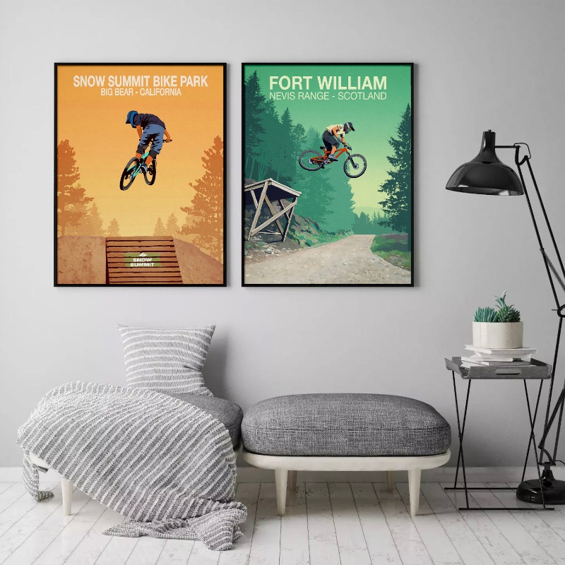 Mountainbike Trail Poster Snee - Mountain Biking Pictures recensie en prijs