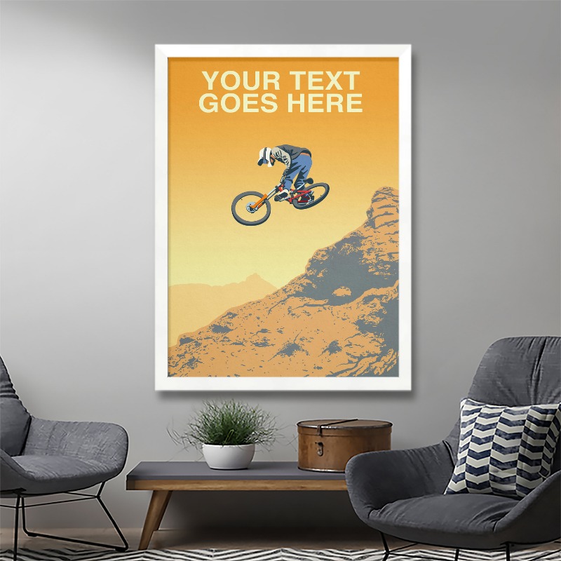 Mountainbike Trail Poster Snee - Mountain Biking Pictures recensie en prijs