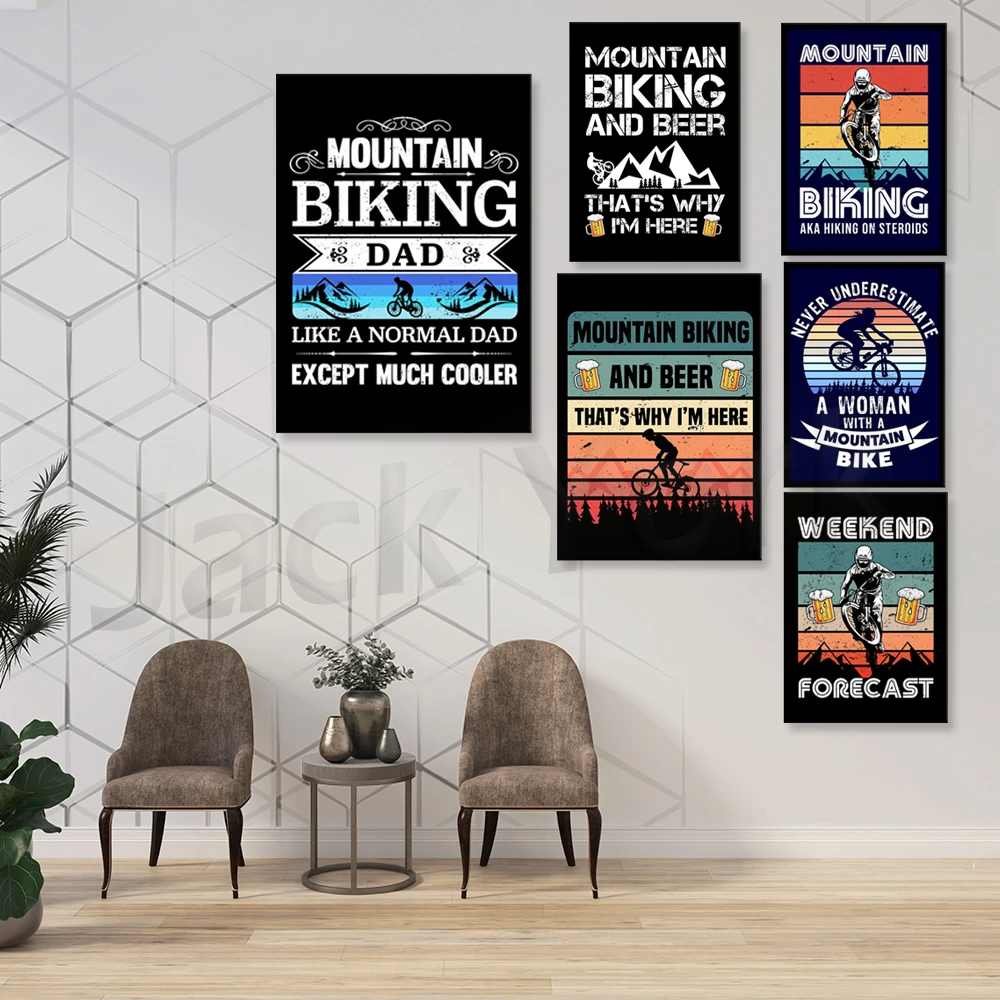Go Mountainbike Print Canvas S - Mountain Biking Pictures recensie en prijs
