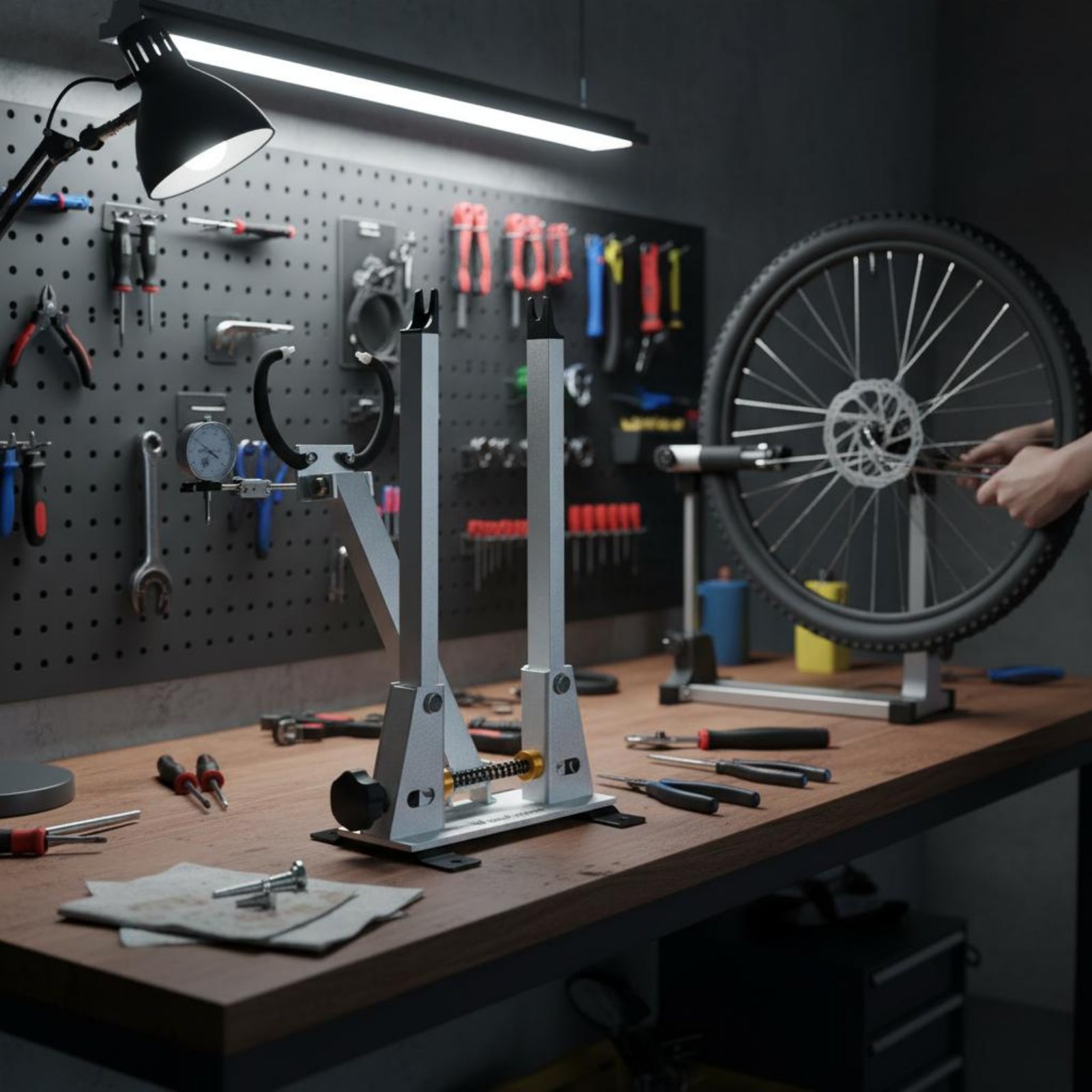 Tweewielige wielrichtstandaard - Mountain Biking Gear recensie en prijs